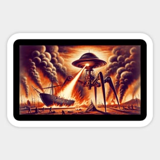 War of the Worlds Sticker